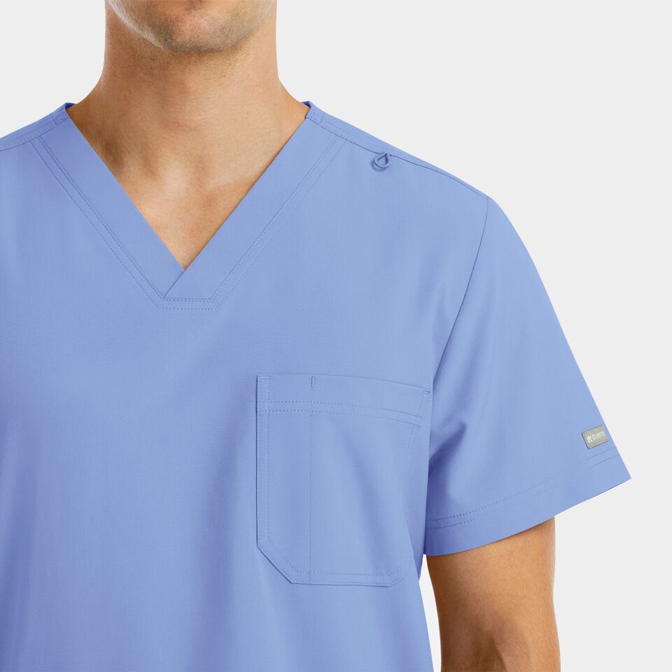 Momentum-by-Maevn_5802-Mens4PocketV-NeckTop-CeilBlue-CBL-03-Maevn-Scrubs.jpg