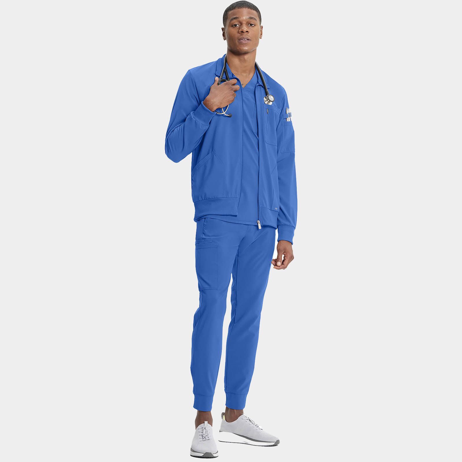 Men's Zip Front Jacket| CK305A 7 Men's Zip Front Jacket| CK305A - Image 5