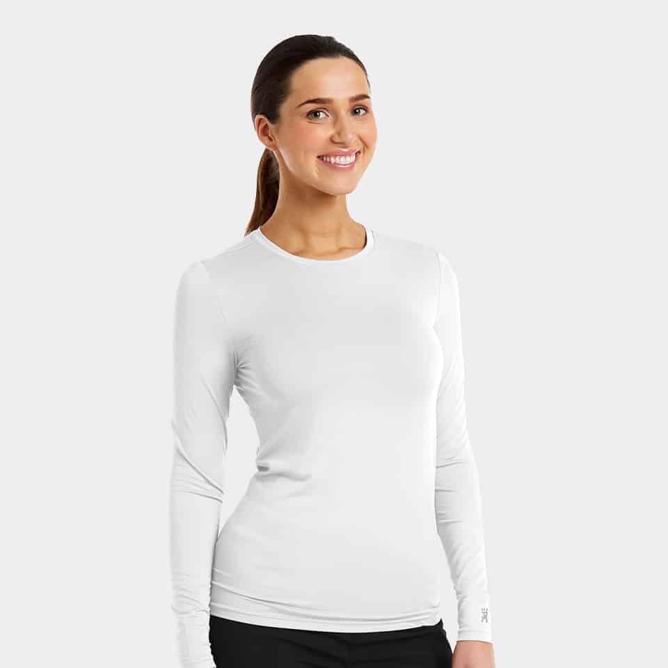 Epic-by-IRG_4800-WomensLongSleeveUnderscrubTee-White-WHT-01-IRG-Scrubs.jpg Epic by IRG 4800 WomensLongSleeveUnderscrubTee White WHT 01 IRG Scrubs