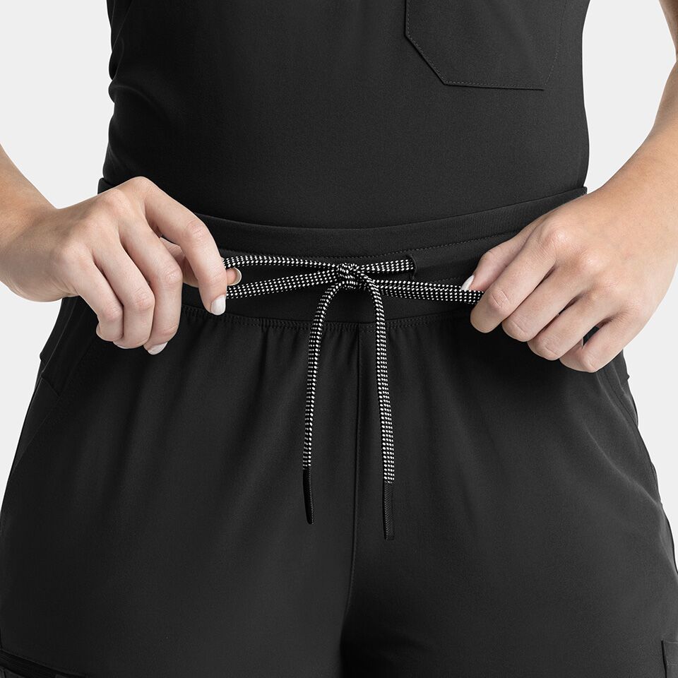 Epic-by-IRG_9813-WomensYogaWaistbandFlarePant-Black-BLK-04-IRG-Scrubs.jpeg Epic by IRG 9813 WomensYogaWaistbandFlarePant Black BLK 04 IRG Scrubs